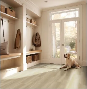 Flaxen luxury vinyl plank